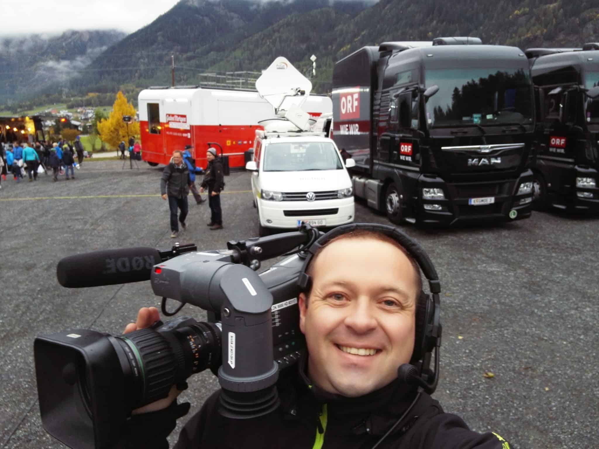 Das ORF Guten Morgen Österreich Team. Diesmal unterwegs im Tiroler Oberland zwischen Stams und Sölden. | gmö, gumo, guten morgen österreich, landesstudio tirol, lukas schweighofer, orf, orf tirol, ötzi dorf, sabine amhof, sölden, tirol