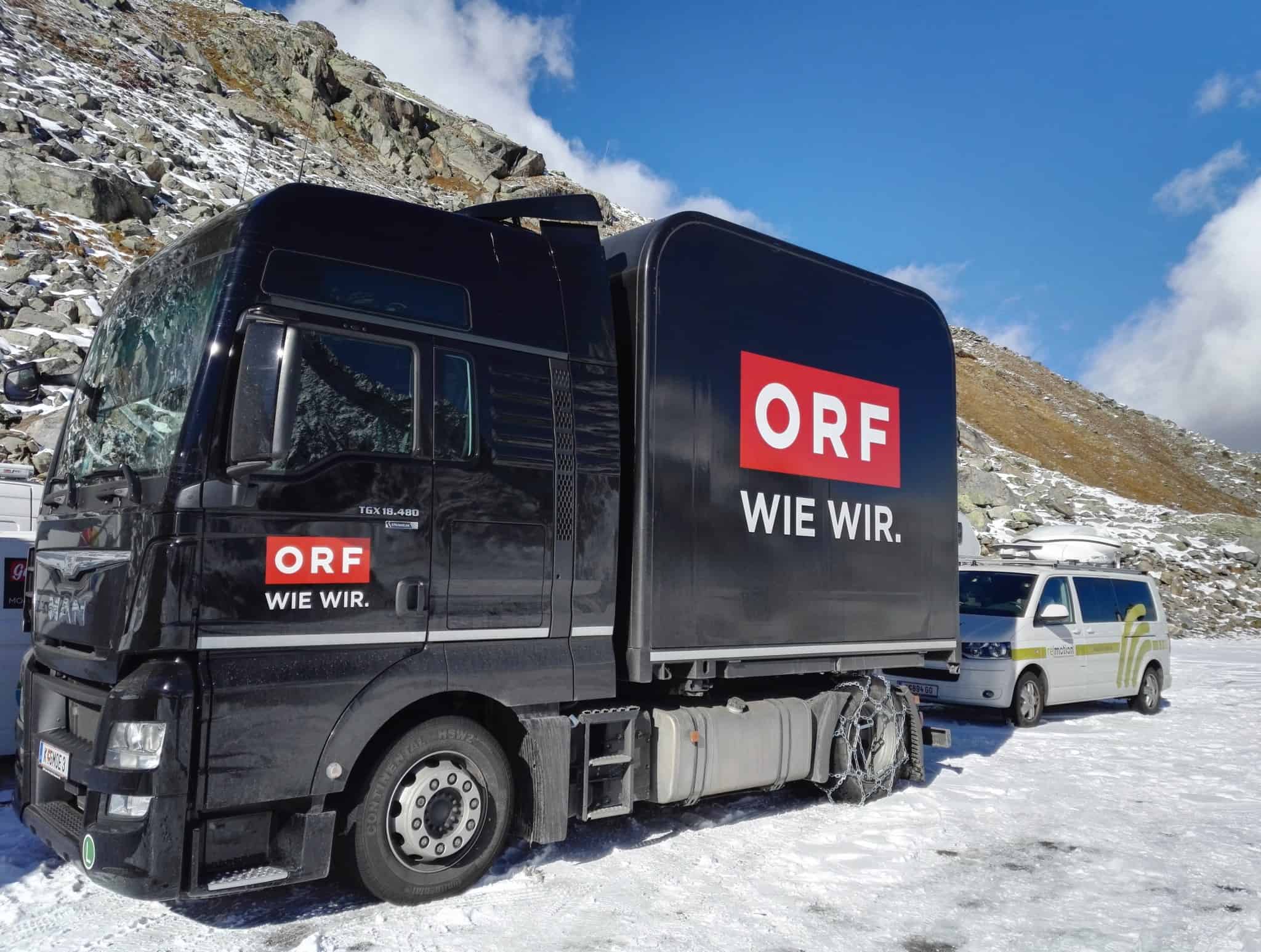 Das ORF Guten Morgen Österreich Team. Diesmal unterwegs im Tiroler Oberland zwischen Stams und Sölden. | gmö, gumo, guten morgen österreich, landesstudio tirol, lukas schweighofer, orf, orf tirol, ötzi dorf, sabine amhof, sölden, tirol