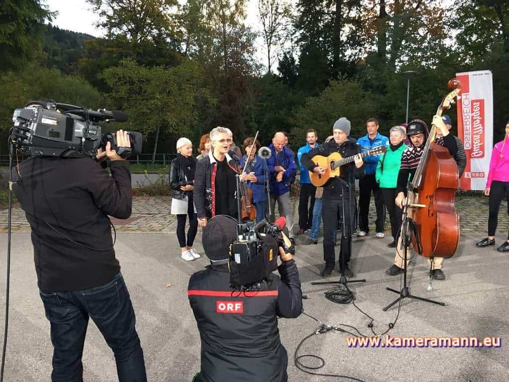 ORF - Unterwegs in Österreich ORF Unterwegs in Österreich - zu Gast in Tirol. Täglich vier Stunden LIVE aus dem mobilen ORF Studio. | daheim in österreich, guten morgen österreich, Kameramann Tirol Andreas Felder, orf, tirol, unterwegs in österreich, vorarlberg