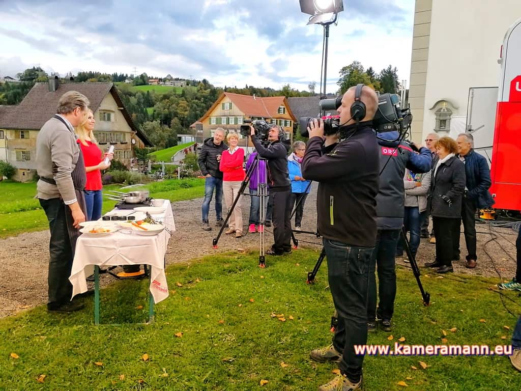 ORF - Unterwegs in Österreich ORF Unterwegs in Österreich - zu Gast in Tirol. Täglich vier Stunden LIVE aus dem mobilen ORF Studio. | daheim in österreich, guten morgen österreich, Kameramann Tirol Andreas Felder, orf, tirol, unterwegs in österreich, vorarlberg