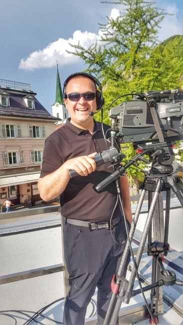 Dreharbeiten verschiedene Sender 100 - Backstage