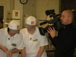 Dreharbeiten verschiedene Sender 1034 - Backstage