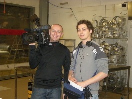 Dreharbeiten verschiedene Sender 1035 - Backstage