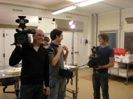 Dreharbeiten verschiedene Sender 1038 - Backstage