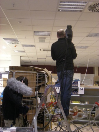 Dreharbeiten verschiedene Sender 1043 - Backstage