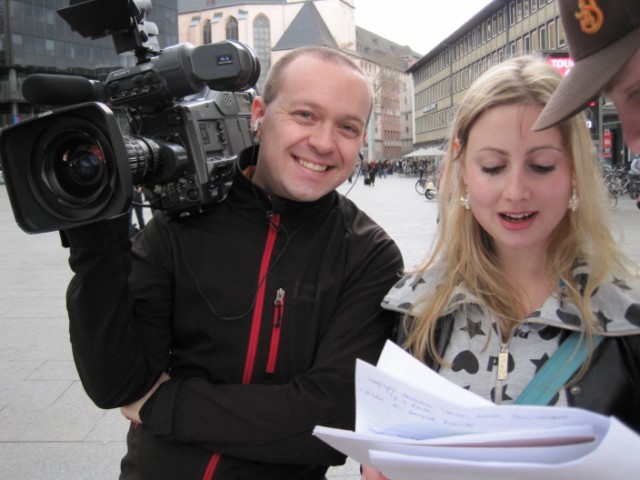 Dreharbeiten verschiedene Sender 1089 - Backstage